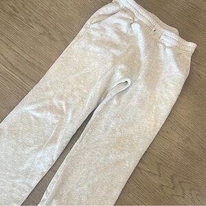 Abercrombie Kids light Gray wide leg Sweats